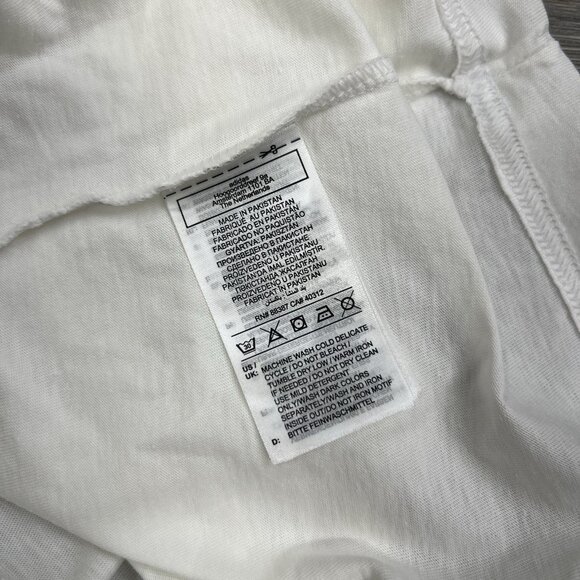 Adidas Tank Top Size XL Mens White Originals Essentials Logo Trefoil - Picture 5 of 11